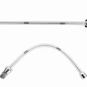 Engate Flexivel Plastico Cromado 60cm Astra