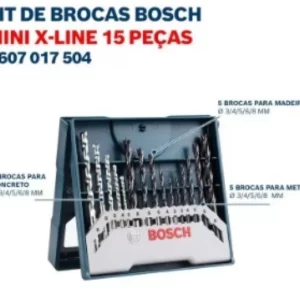 Jogo 15 Peças X-line 504 Bosch