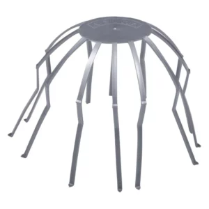 Anti Folha Astra P/bocal Calha Cal/af 120mmx135mm Prata