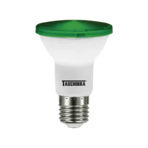 Lampada Taschibra Led Par 20 Ip65 Verde 6w E27