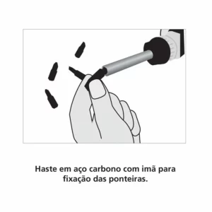 Chave Tramontina C/ponteiras 7pc 43411/001 - Imagem 3