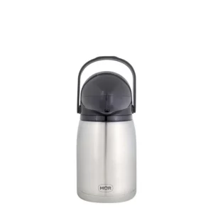 Garrafa Térmica de Pressão Nobile - Total Inox - 1,3 L - Mor