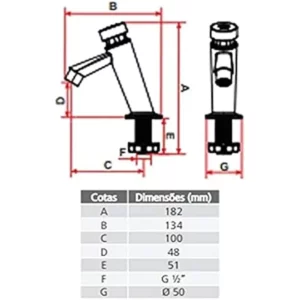 Torneira Automática Lavatório Bica Baixa Br/cr Tigre - Imagem 4