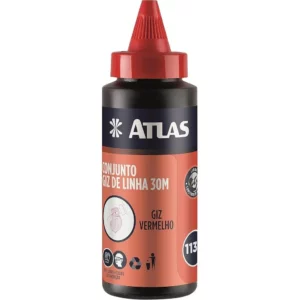 Kit Linha C/giz Vermelha P/drywall 30m - Imagem 6