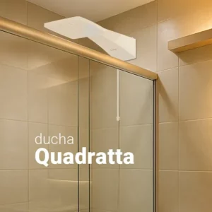 Ducha Quadratta Eletronica 7700w 220v Branco - Imagem 3