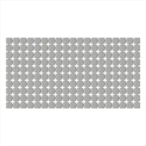 Tapete de Banheiro Imper Deck P/ Box Flex Trasparente 36x68