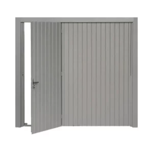 Portao Contrap 2,40 X 2,20 Todo Chapa Aço C/porta