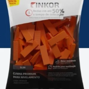Cunha P/ Clips Plus Inkor - Pacote de 50 Peças