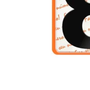 Numero 125mm Acm Preto N.08 Numeral - Imagem 4