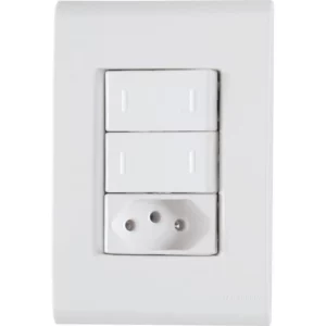 Interruptor Tramontina Liz C/2 Par+tom 2p+t 57170/075