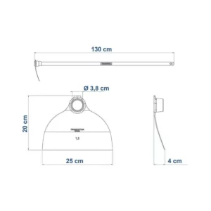 Enxada Tramontina Larga C/cb 130cm 214/15 77214/654 - Imagem 3