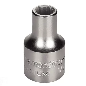 Soquete Estriado em Aço Cromo Vanádio 32mm Encaixe 1/2" - Tramontina