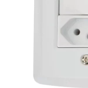Conjunto 4" X 2" de 2 Interruptores Paralelos + 1 Tomada 2p+t 20a 250v - Tramontina - Imagem 4