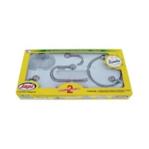 Kit Acessorio Samba Cromado 5 Pcs Japi