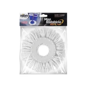 Refil Microfibra P/ Conj Mop Rotat Nobre - Imagem 3