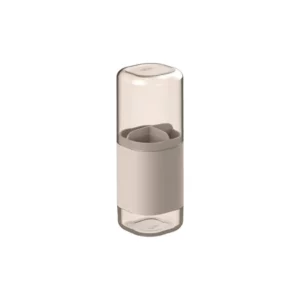 Porta Escova Dual Bege