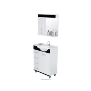 Kit Balcao Aj Rorato 80cm Viena