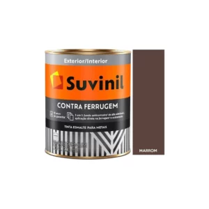 Suvinil Esmalte Bri Contra Ferrugem Marrom 0,9 Lt