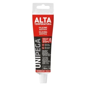 Silicone Alta Temperatura Vermelho 50g
