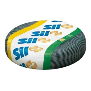 Fio Flexivel 2,5mm Sil Rolo C/25m Preto