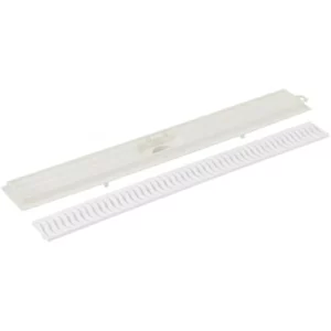 Ralo Linear com Grelha 70cm Branca - Imagem 5