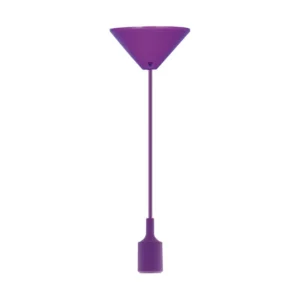 Pendente Taschibra Silicone Red Dot Color Roxo