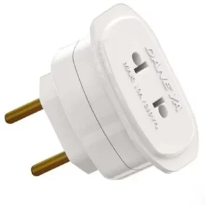 Adaptador Universal 2p 10a/250v Branco - Daneva