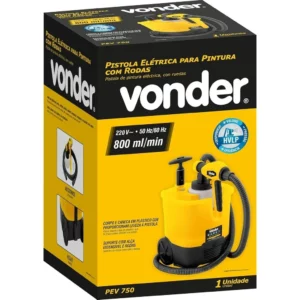 Pistola Pintura Eletrica Pev750 220v Vonder - Imagem 4