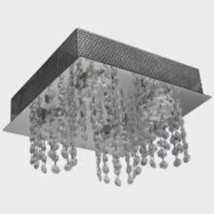 Plafon Iguacu 4l 25x25cm Gp0804bpf Bronzearte