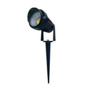 Espeto P/ Jardim Led 70 3k Pto Ej092173alpt Bronzearte