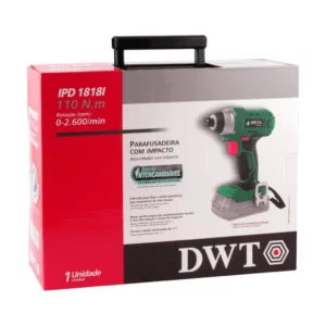 Parafusadeira 18v 1/4" S/bat S/c Ipd1818i Dwt - Imagem 5