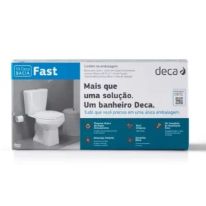 Bacia Kit Fast Branco Deca - Imagem 8