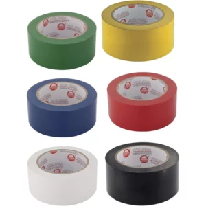 Fita Demarcacao Adesiva Vermelho 48mm X 30m Worker