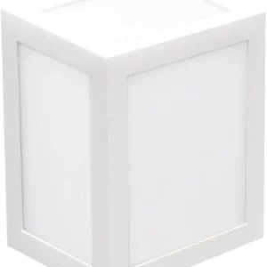 Arandela Led Grecia 12w 3k Branco Exwl16123bcar Bronzearte