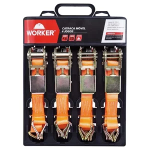 Catraca Movel 4 Pecas 25mm 800kg Worker - Imagem 3