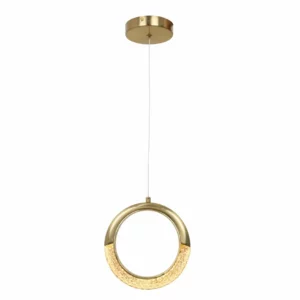 Pendente Bela 200 Led Gold 10w 3000k G Light