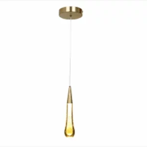 Pendente Tiana 50 Led Gold 3w 3000k G Light