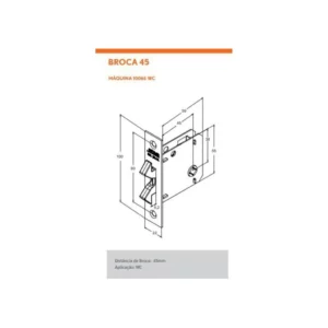 Fechad. Stam 1006s Wc Rq1 Inox - Imagem 3
