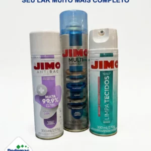 Kit Antibac + Limpa Tecidos + Multisuperficies Jimo