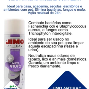 Kit Antibac + Limpa Tecidos + Multisuperficies Jimo - Imagem 3