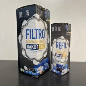 Kit Bakof Carvao Ativado + Elemento Filtrante Bakof