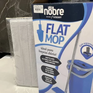 Kit Esfregao Mop Flat com Espremedor + Refil Mop Flat - Imagem 3