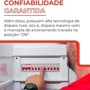 Disjuntor Din Steck 10ka Trif C 100a Sdd3c100 - Imagem 5