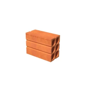 Tijolo 6 Furos 9 X 14 Redondo Metade