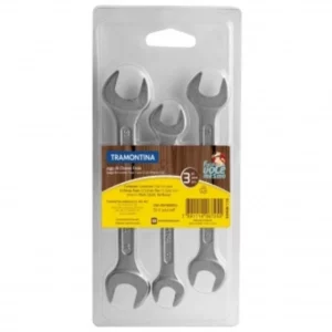 Jogo Chave Fixa 3 Pcs Tramontina