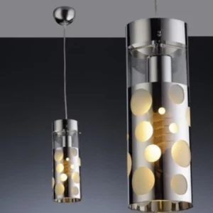 Pendente Vidro Decorado Pellet Bronzearte