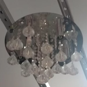 Plafon Redondo com Cristal Piao Ih5460/5p House