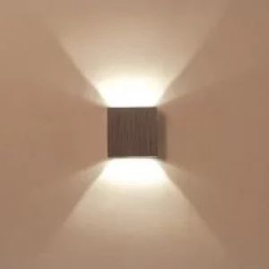 Arandela Nyx 1 Led 2 Fachos Inox Esc Dlight