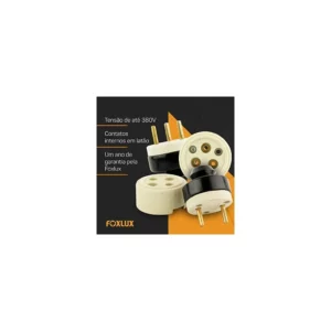 Tomada Ext Porcelana 3x30a - Imagem 3