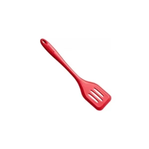 Espatula Vazada de Silicone e Metal Sanremo